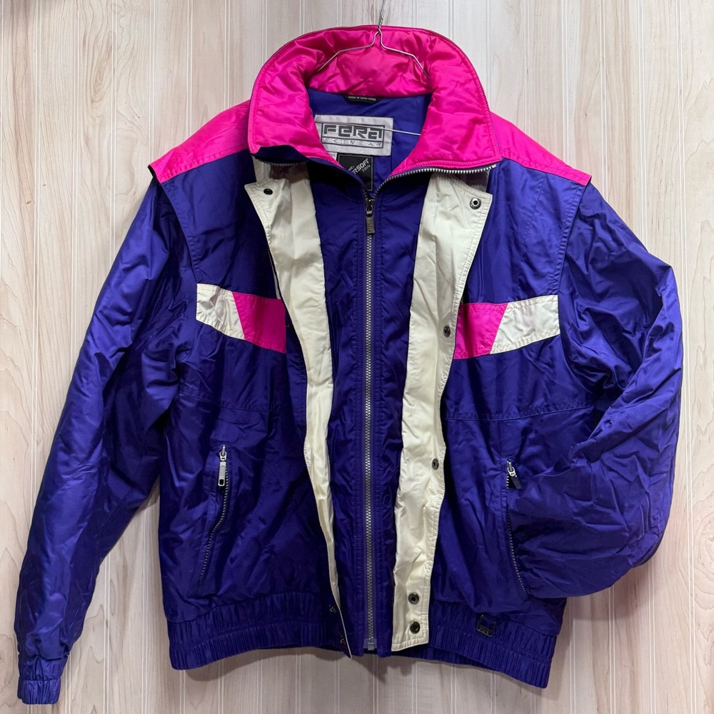 Retro Purple and Pink Jacket